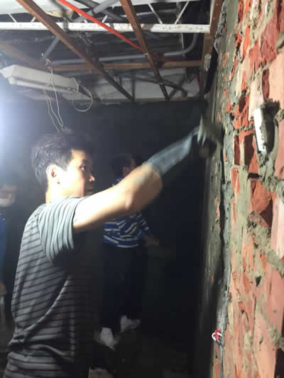 房屋漏水處理-壁癌處理-屏東泥作工程