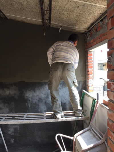 陽台浴室興建-屏東泥作工程-鐵皮屋頂-磚牆泥作
