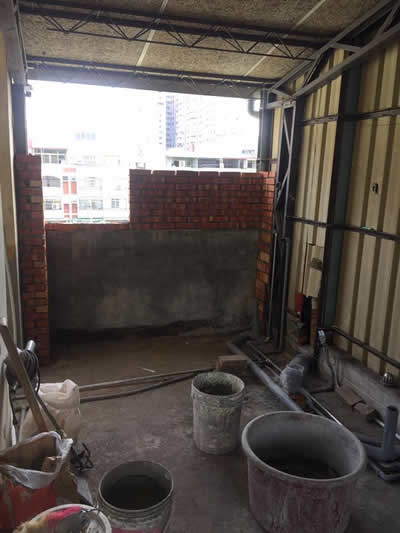 公寓浴室重建-屏東舊屋翻新-泥作工程