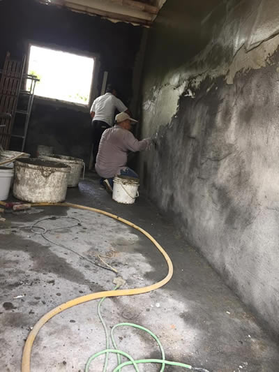 農村老家改建-屏東老屋翻修-防水處理-泥作工程